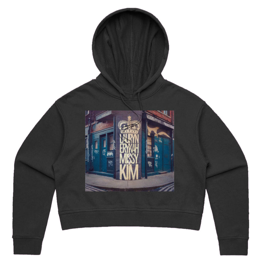 Queens of Hip Hop Cropped Hoodie