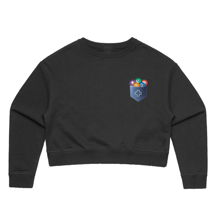 Have Faith Cropped Sweatshirt