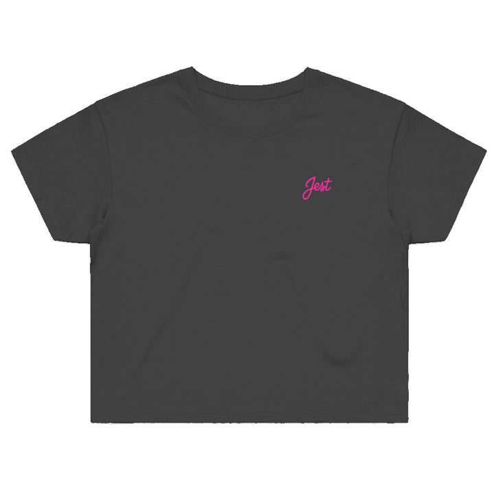 Jest An Embroidered Crop