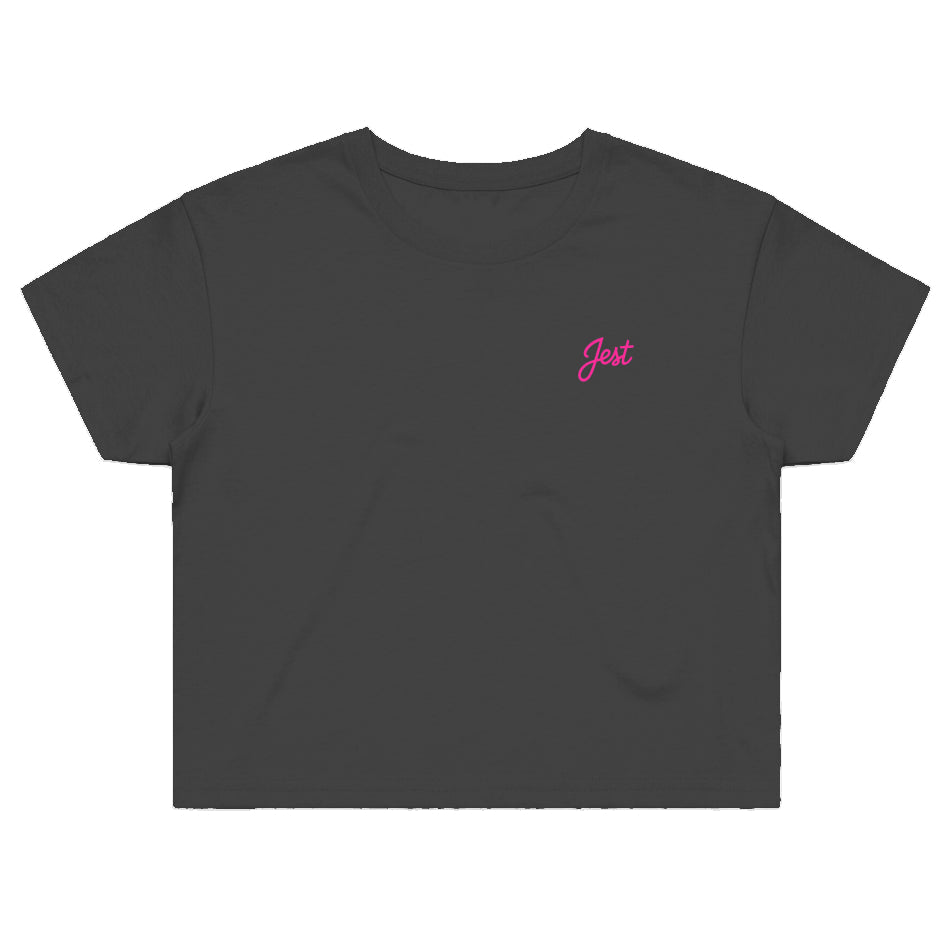 Jest An Embroidered Crop