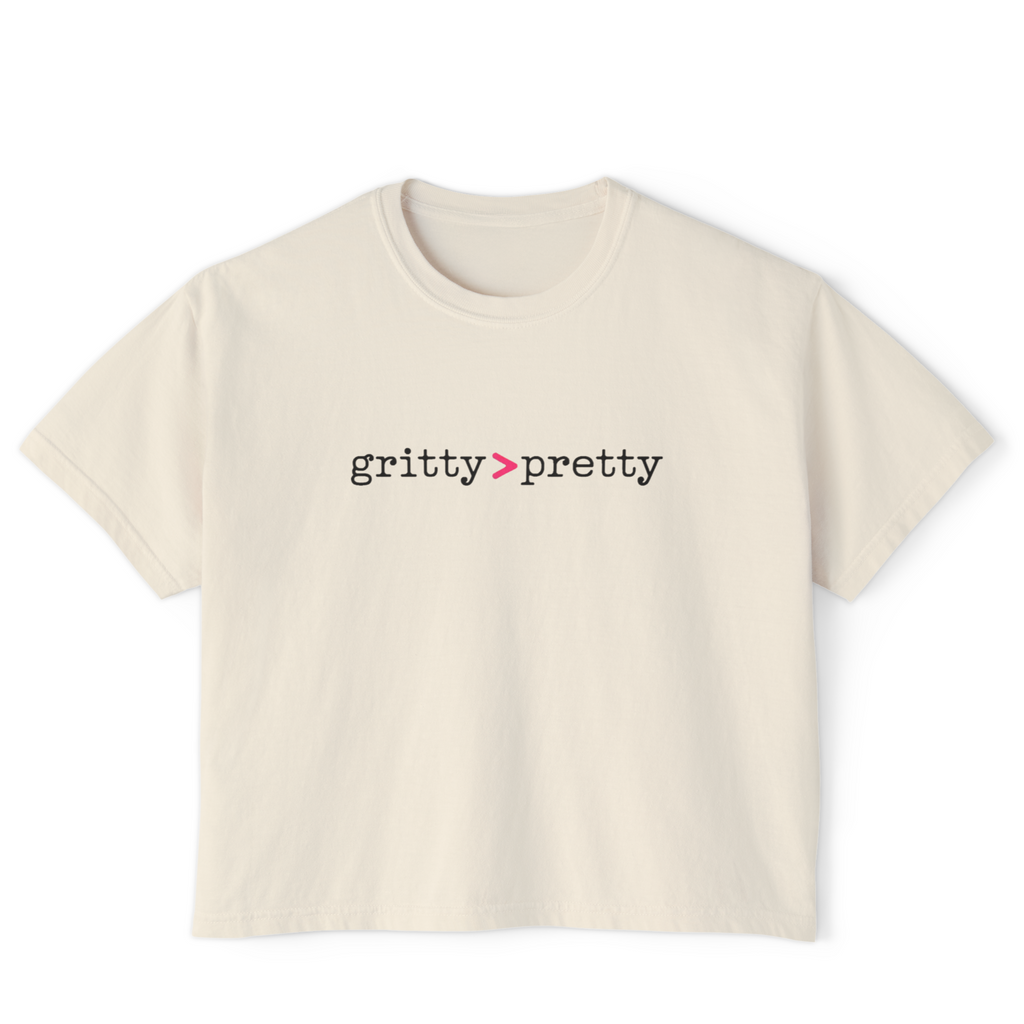 Be Gritty Boxy Tee