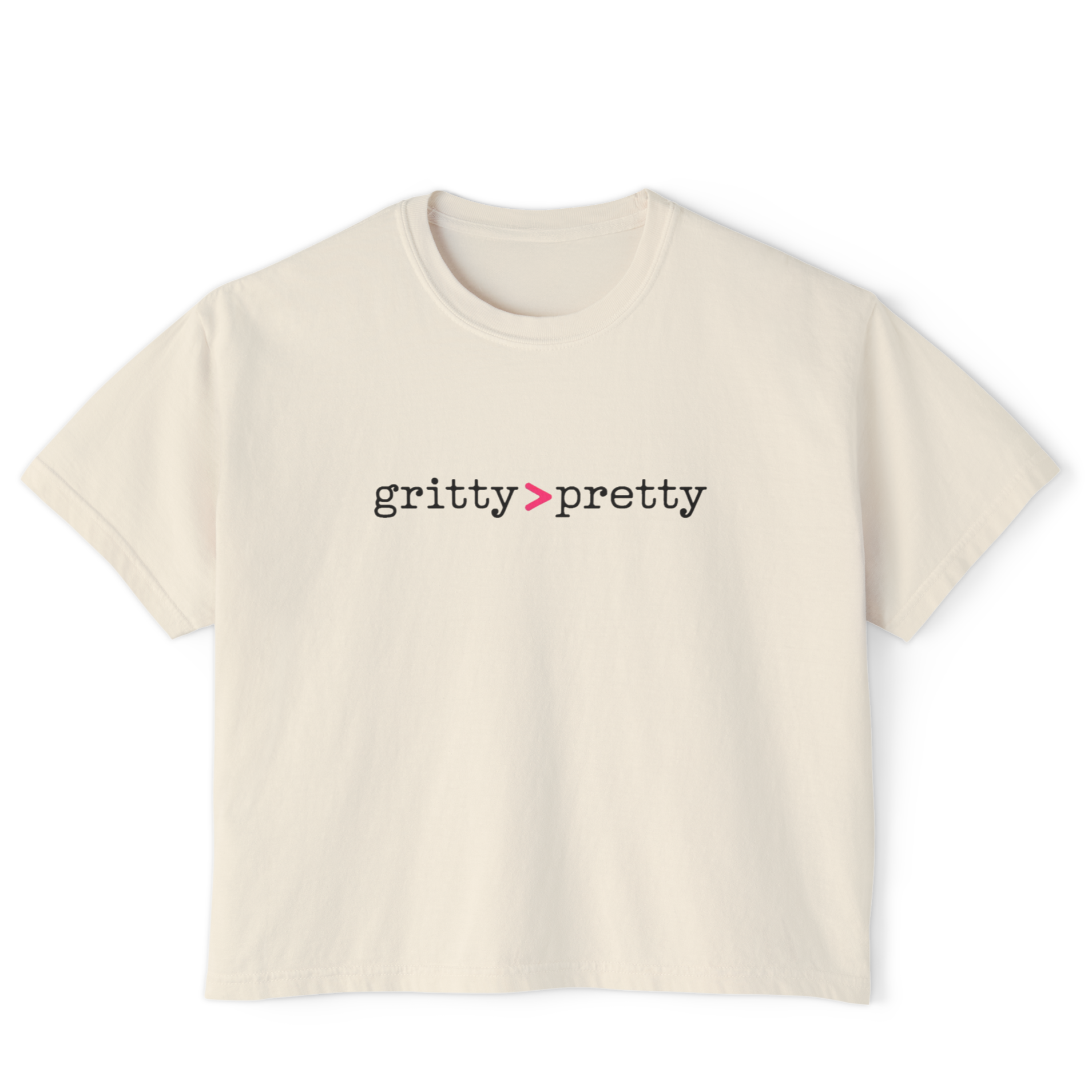 Be Gritty Boxy Tee