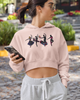 Unity In Motion Cropped Hoodie