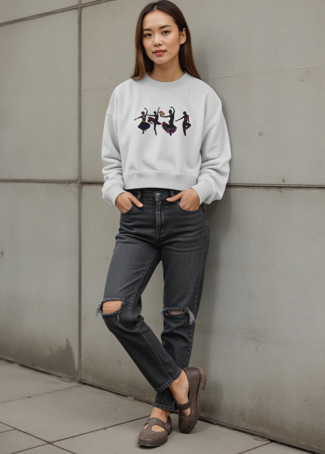 Unity in Motion Cropped Sweatshirt